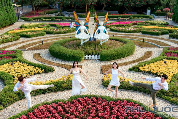 Vườn hoa Le Jardin D’Amour Bà Nà Hills