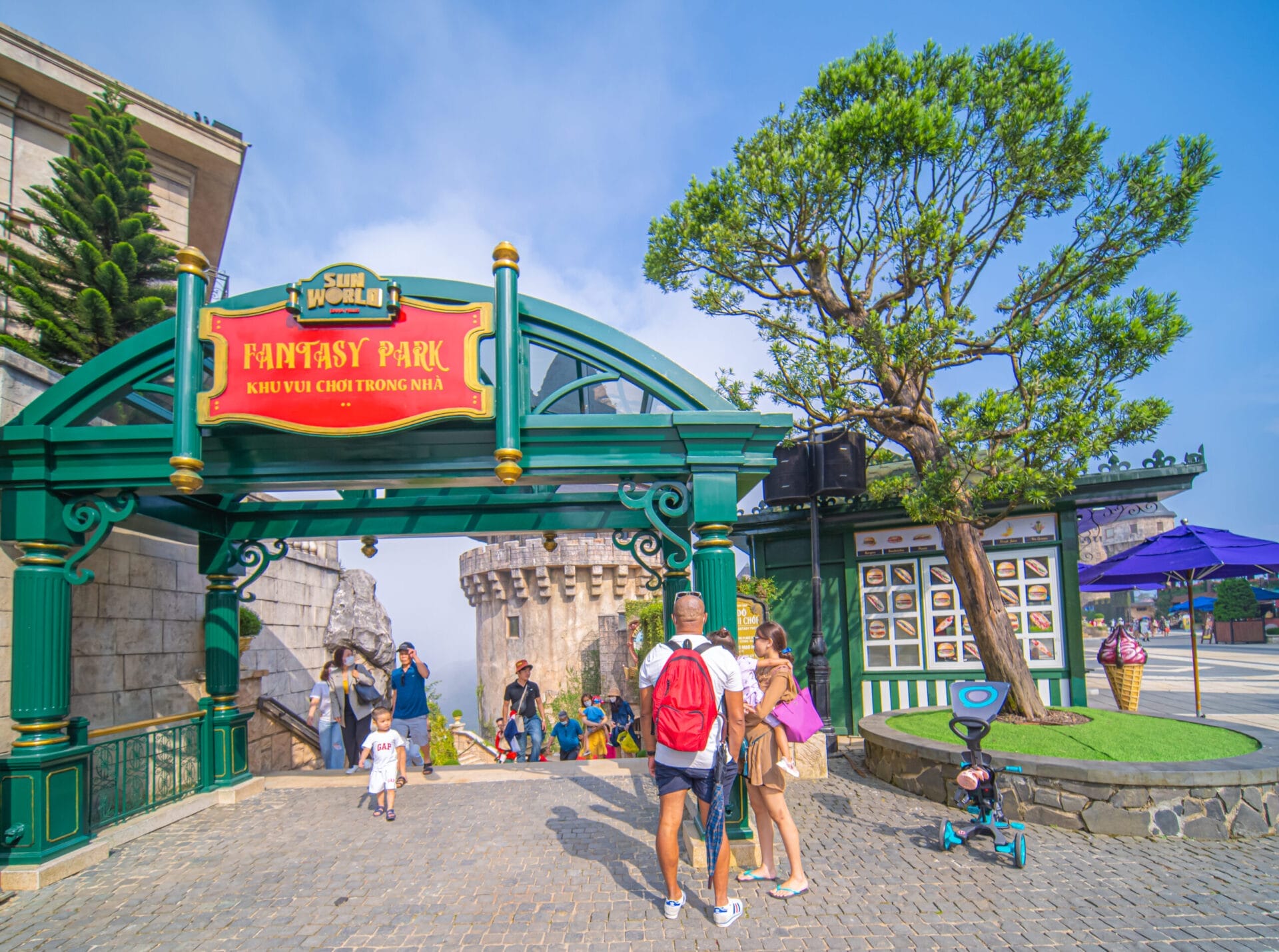 Fantasy Park Bà Nà Hills có những trò chơi gì?