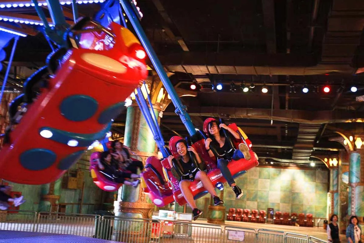 Fantasy Park Bà Nà Hills có những trò chơi gì?
