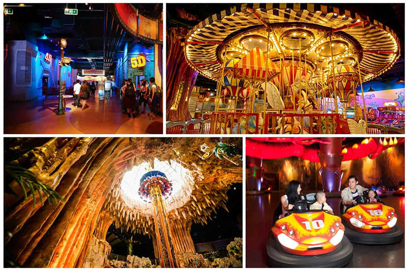 Fantasy Park Bà Nà Hills có những trò chơi gì?