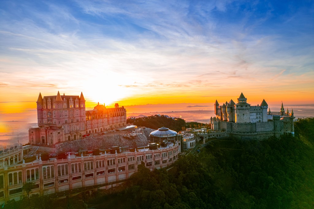 Quảng trường Nhật Thực tại Bà Nà Hills