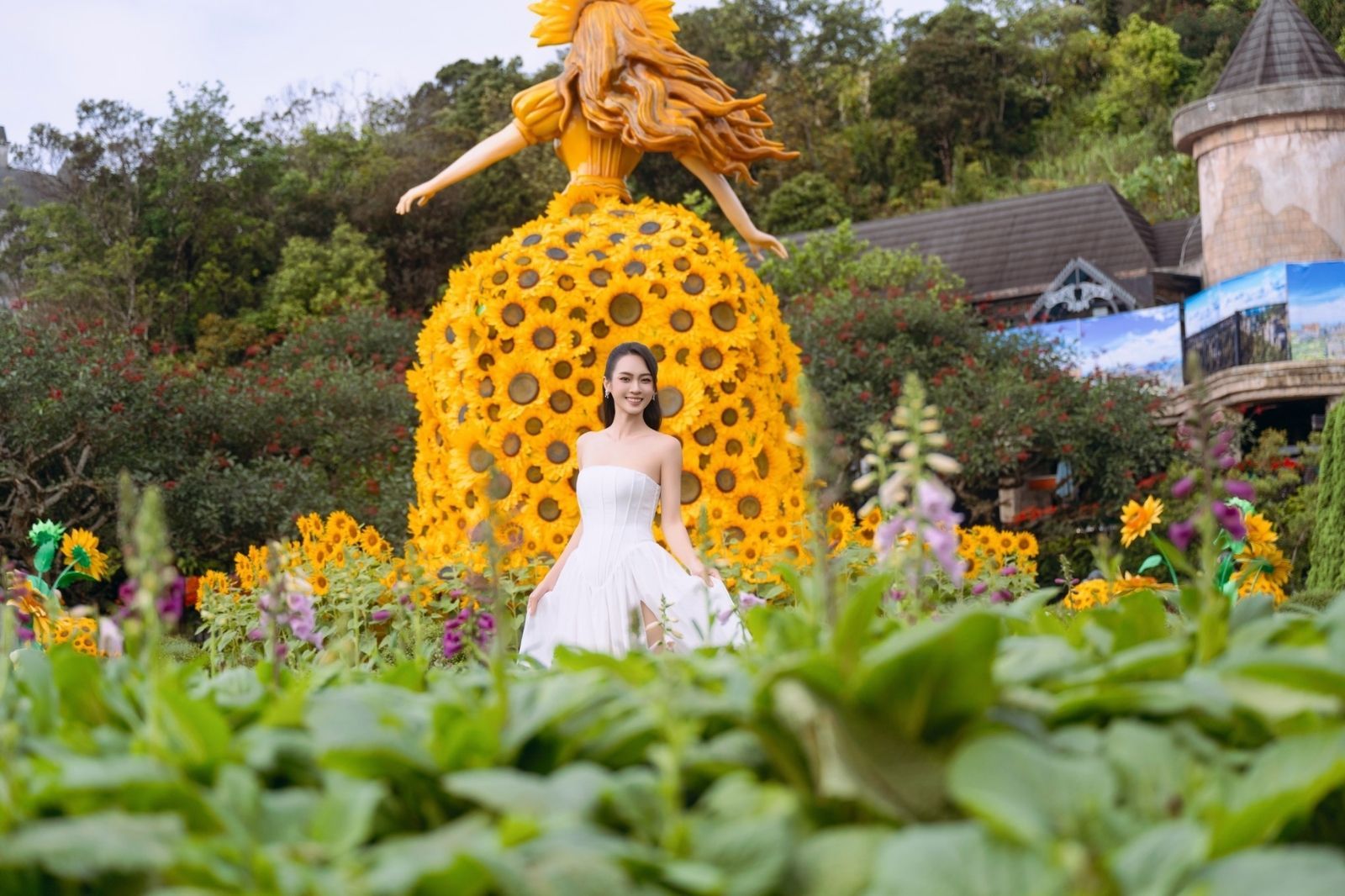 Vườn hoa Le Jardin D’Amour: bản đồ 9 khu vườn nổi tiếng