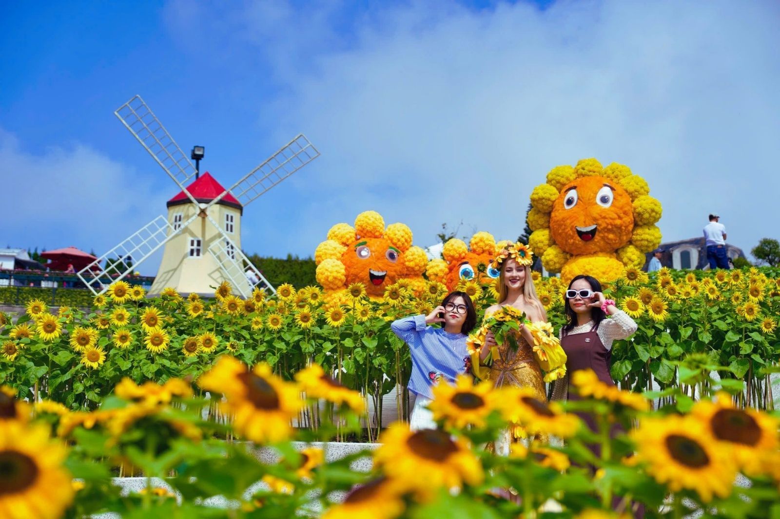Vườn hoa Le Jardin D’Amour: bản đồ 9 khu vườn nổi tiếng