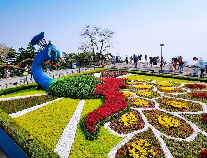 Vườn hoa Le Jardin D’Amour: bản đồ 9 khu vườn nổi tiếng