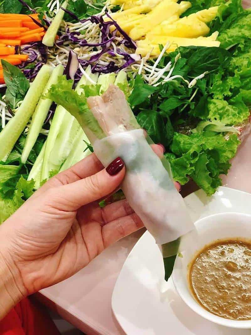 Bánh tráng cuốn thịt heo Đà Nẵng ăn ở đâu?
