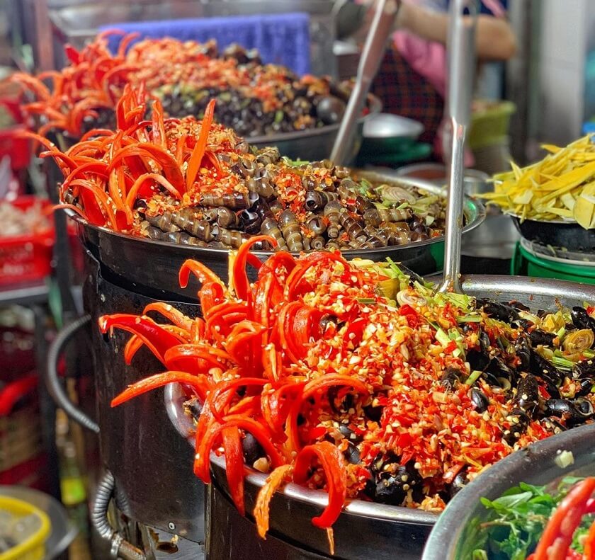 Chợ Cồn Đà Nẵng: bản đồ ăn uống và mua đặc sản