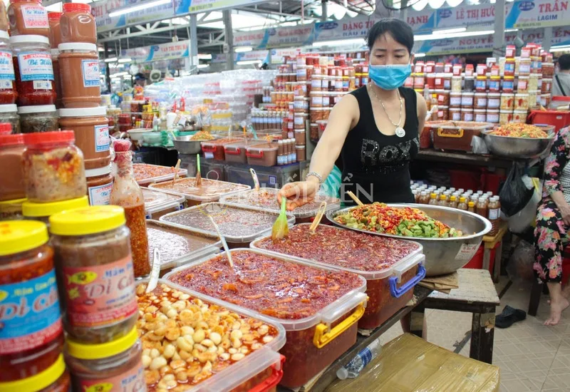 Chợ Cồn Đà Nẵng: bản đồ ăn uống và mua đặc sản