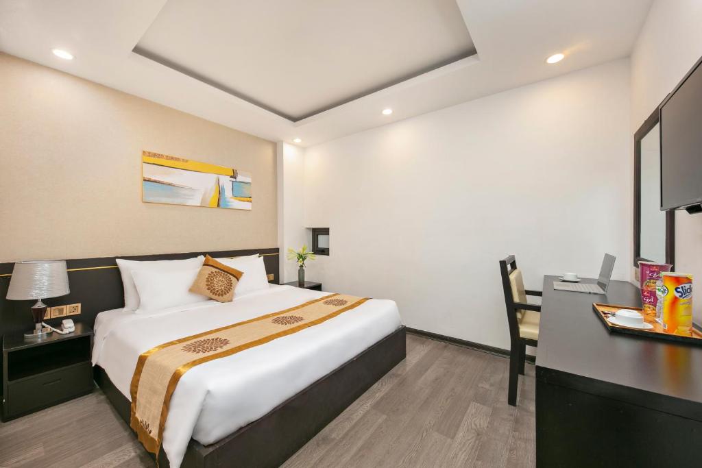 Hanami Hotel điểm lưu trú hiện đại gần biển Mỹ Khê