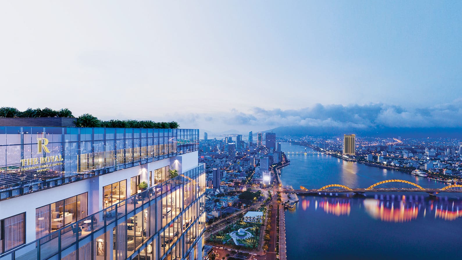 Khách sạn view sông Hàn ngắm Cầu Rồng đẹp